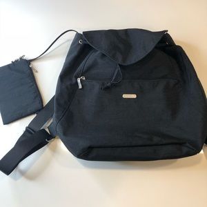 BAGGALLINI Black Backpack